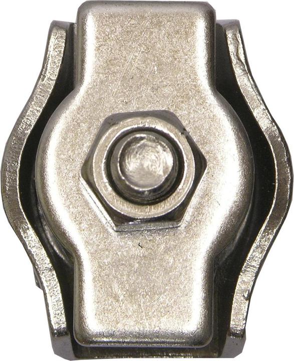 Dulimex Wire rope clamp Simplex rope clamp with screw for ø 6mm galvanised wire rope