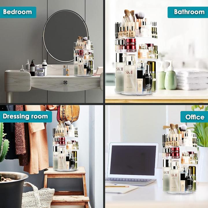 Actual product image Auxmir Deluxe cosmetics organiser