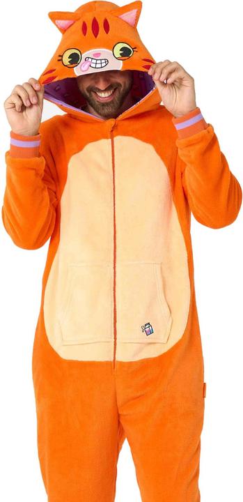 Produktbild OppoSuits Rote Katze Onesie (L)