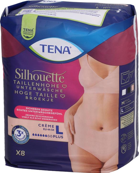 Produktbild Tena Silhouette Pants Crème Large (8 x, Large)