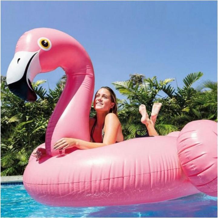 Actual product image Intex Mega Flamingo Island