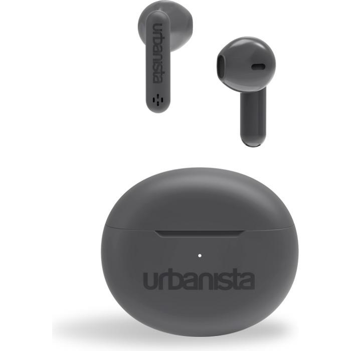 Urbanista Austin Drahtlose Bluetooth Kopfhörer mit Touch-Bedienung (5 h, Kabellos), Kopfhörer, Grau