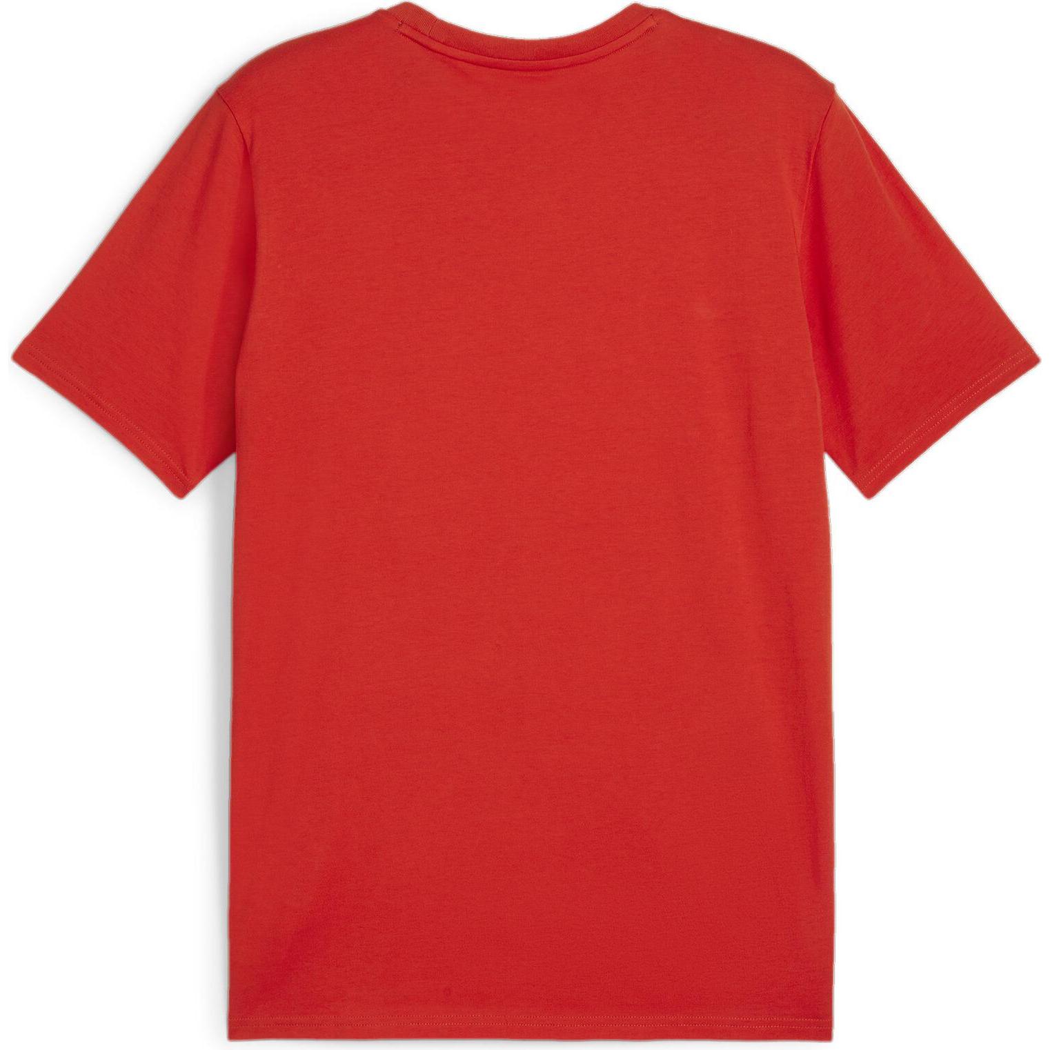Puma, Herren, Sportshirt, teamGOAL Casuals Tee (XL), Rot, XL