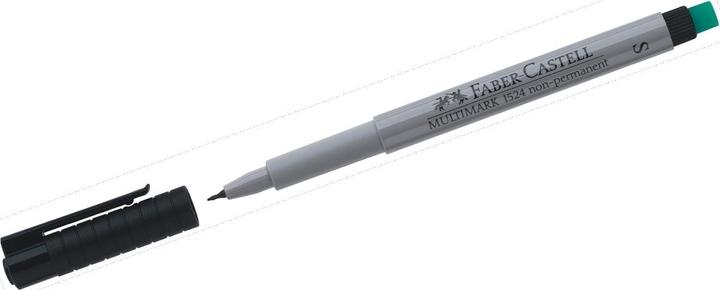 Productafbeelding Faber-Castell Overhead Pen Multimark Non-Permanent (Zwart, 0.40 mm, 1 x)