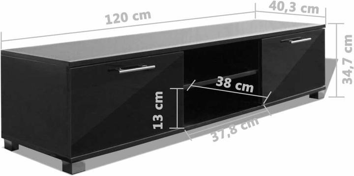 Immagine prodotto vidaXL Edward (40 x 120 x 120 x 35 cm)