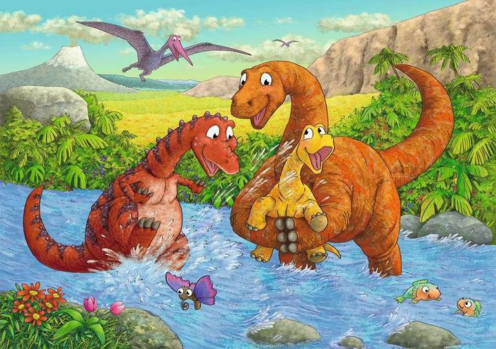 Produktbild Ravensburger Spielende Dinos (24 Teile)