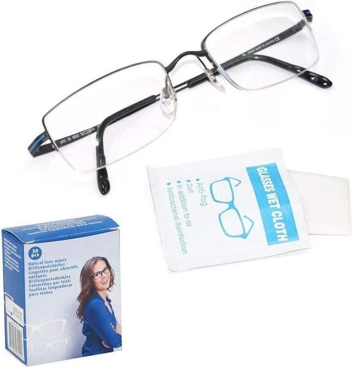 All Clear Salviette per lenti ottiche 30pz