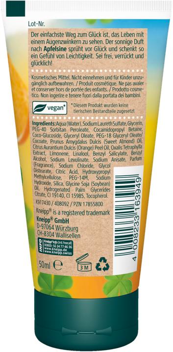 Produktbild Kneipp Aroma-Pflegedusche Sei frei, verrückt und glücklich (50 ml)