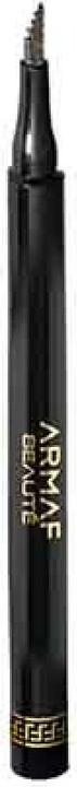 Produktbild Armaf Beaute Brow Strokes Comb Tip Eyebrow Pen - 1 Ml, 02 Dark Brown (02 Dark Brown)