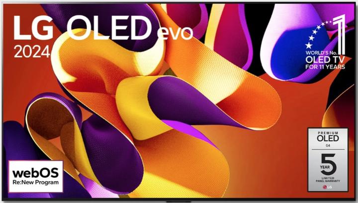 Produktbild LG OLED65G42LW (65", G4, OLED, 4K, 2024)