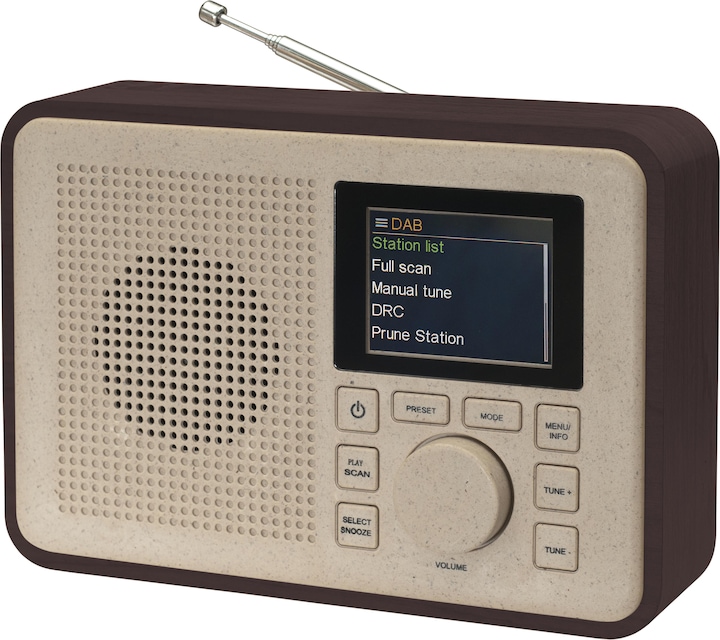 Image du produit Denver DAB-60DW ligne verte (DAB+ DAB, FM, Bluetooth)