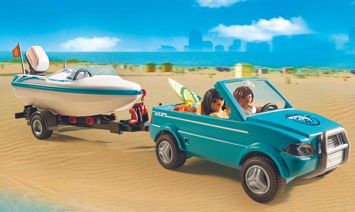 Produktbild Playmobil Surfer-Pickup mit Speedboat (71589)