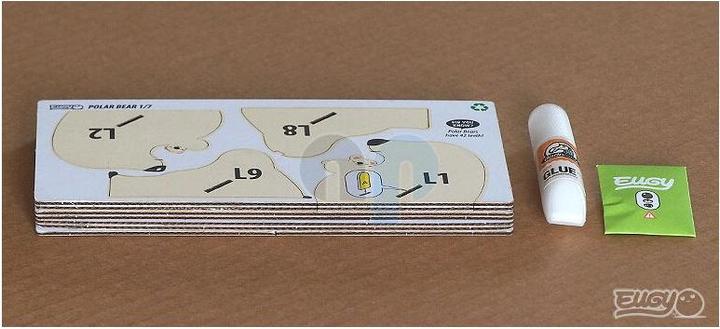 Produktbild Eugy 3D Bastelset Eisbär (MQ6)