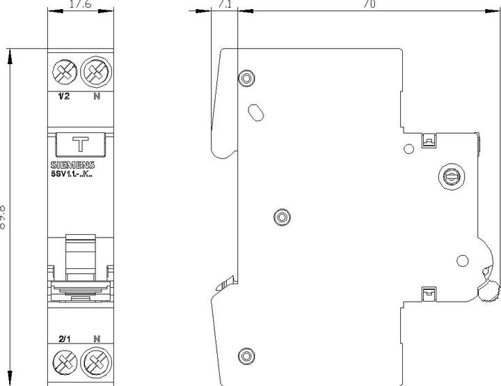 Produktbild Siemens 5SV13166KK13