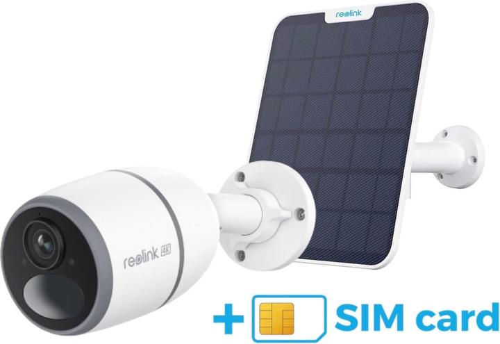 Image du produit Reolink Caméra 4G/LTE GO Ultra avec panneau solaire 2 + SIM (3840 x 2160 pixels)
