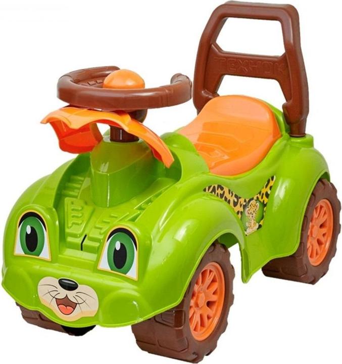 Actual product image Technok Green ride-on vehicle with horn opening 3428 p3