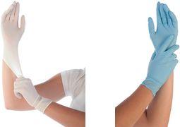 Image du produit Hygostar unisex Einmalhandschuhe SAFE PREMIUM weiss Grösse S 100 St. (S)