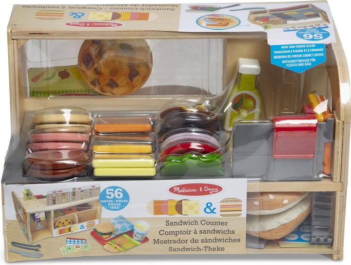 Spin Master Melissa & Doug - Slice & Stack Sandwich Theke