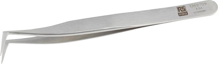 Actual product image RS PRO Premium economy tweezers angled 120mm