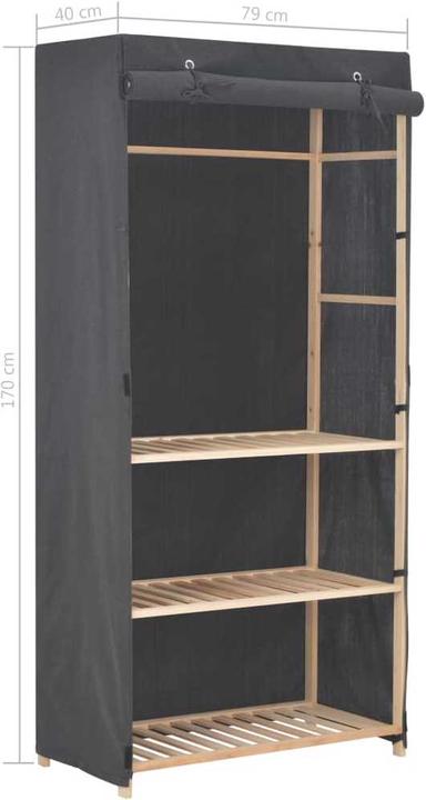 Image du produit vidaXL Saranano (79 x 40 x 170 cm)