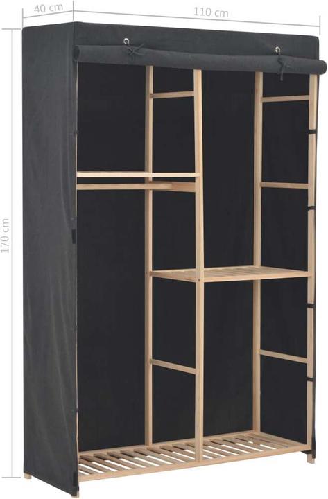 Actual product image vidaXL Schrank (110 x 40 x 170 cm)