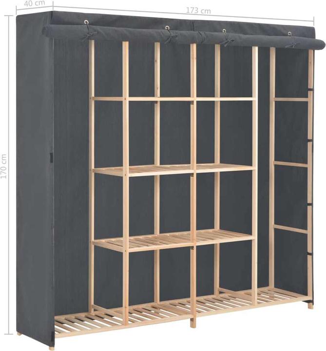 vidaXL Schrank (173 x 40 x 170 cm)