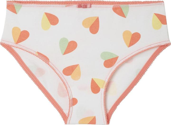 Produktbild Vertbaudet Bio-Kollektion: 5er-Pack Mädchen Slips mit kleiner Schleife (86, 5er Pack)