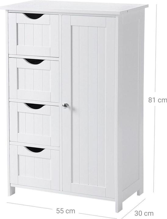 Image du produit Vasagle Felix (55 x 28.50 x 82 cm)