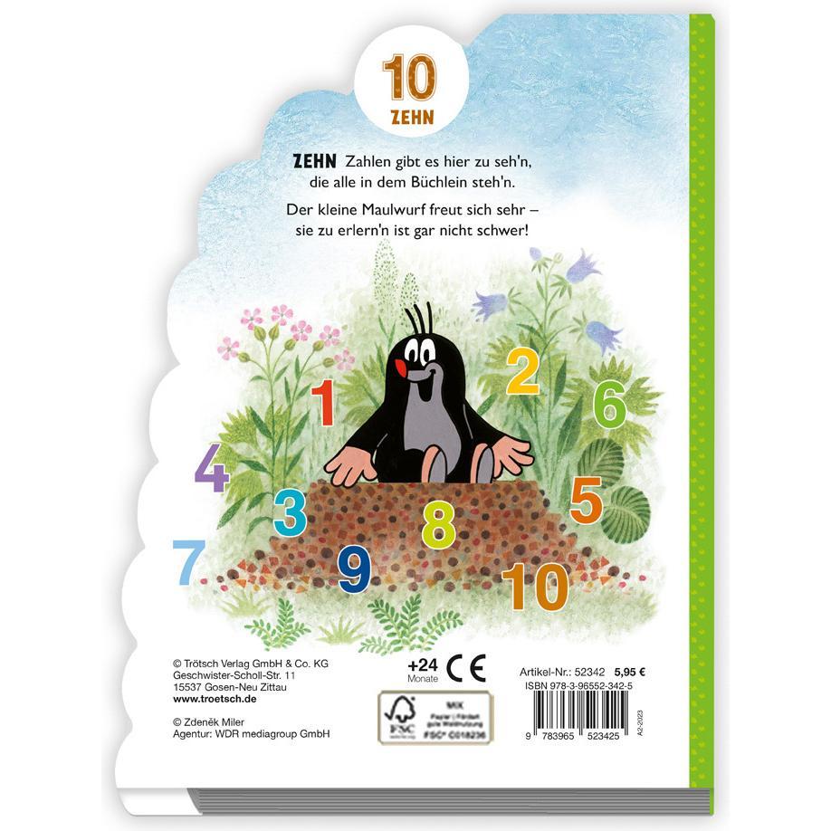 Thumbnail - Trötsch, Babybücher, Registerbuch Maulwurf (Deutsch)