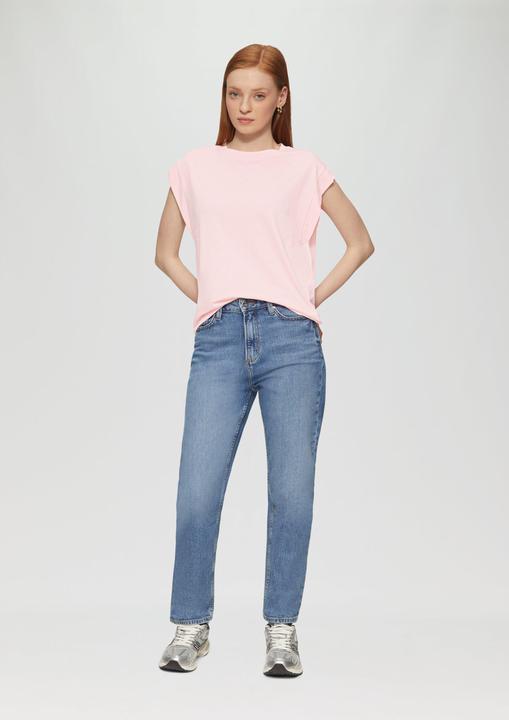 Image du produit S.Oliver T-Shirt Baumwollshirt mit überschnittenen Schultern (XS)