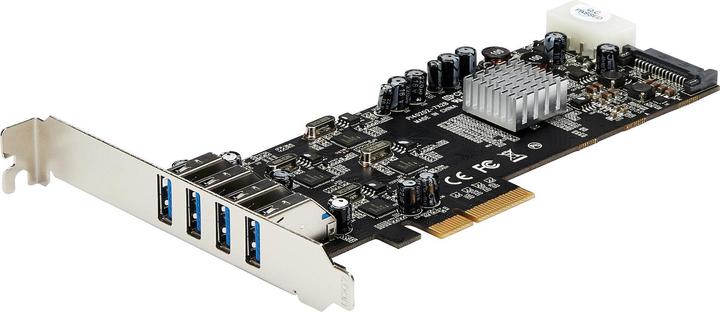 Actual product image StarTech 4 Port PCIe Quad Bus USB 3.0 Card