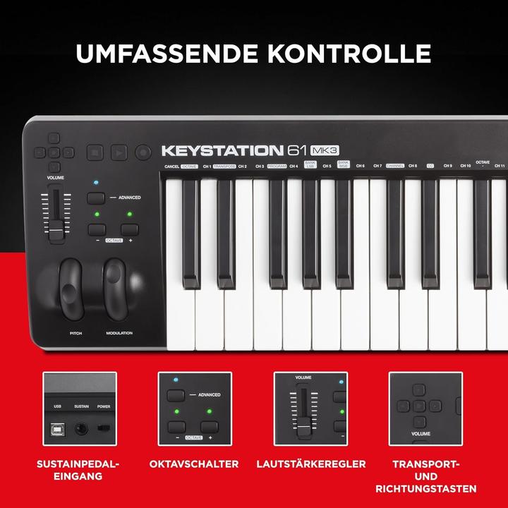 Actual product image M-Audio Keystation 61 MK3 (Keyboards)