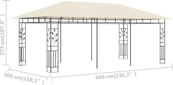 Image du produit vidaXL Maleo (600 cm, 300 cm)