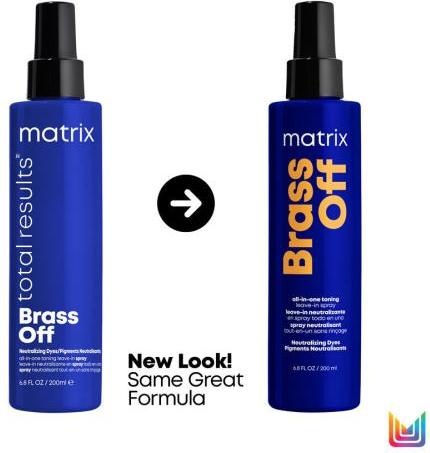 Produktbild Matrix Total Results Brass Off Hair Spray Neutralizing Yellow Tones 200Ml (200 ml)