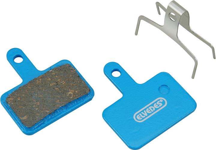 Elvedes Brake pads XT/Deore organic/steel (Shimano, Tektro, Organic (Resin))