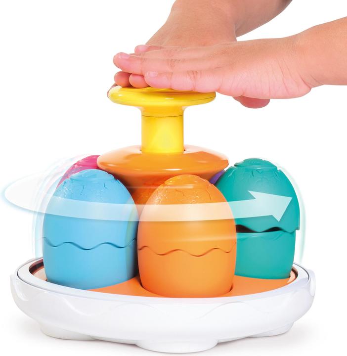 Actual product image Tomy Dino eggs top