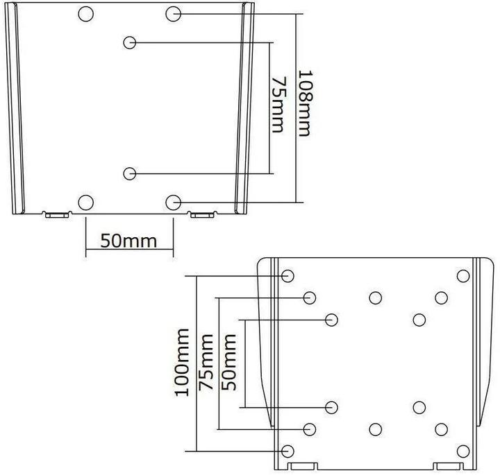 Image du produit Neomounts Fpma-W25 (Mur, 30", 30 kg)