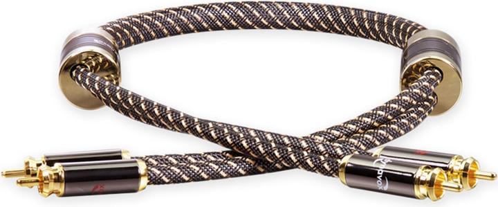 Actual product image Dynavox LineCinch cableStereo (1 m, Cinch)