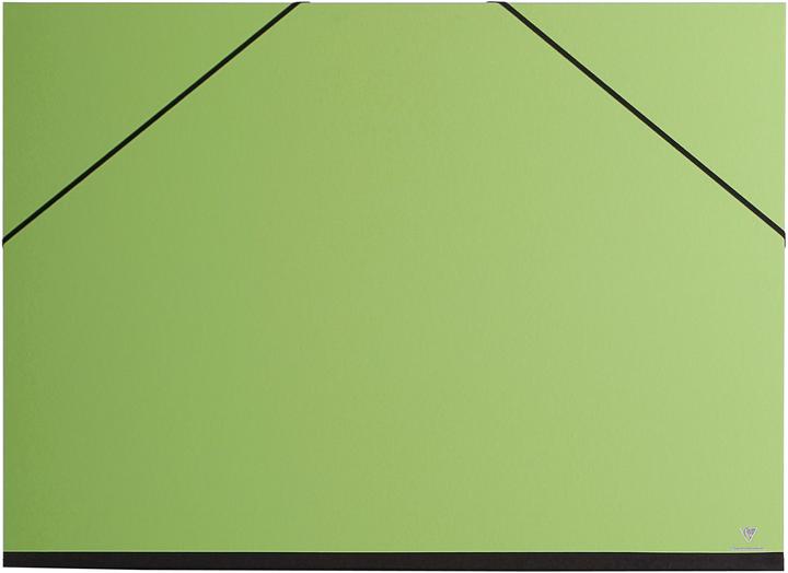 Produktbild Clairefontaine CLF Zeichenmappe 52x72 grün (52 x 72 cm, 1 x)