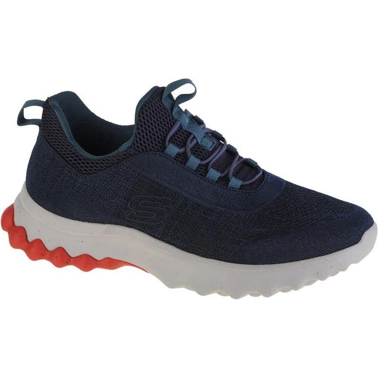 Skechers, Uomini, Sneaker, Voston - Reever 210435-DKNV - 43, Blu, (43)