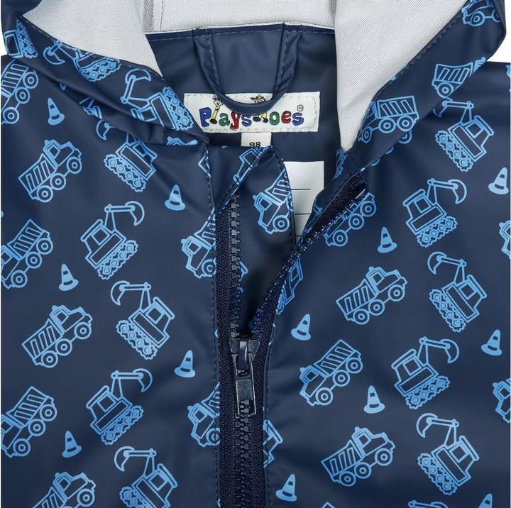 Produktbild Playshoes Regen-Overall Baustelle allover (74)