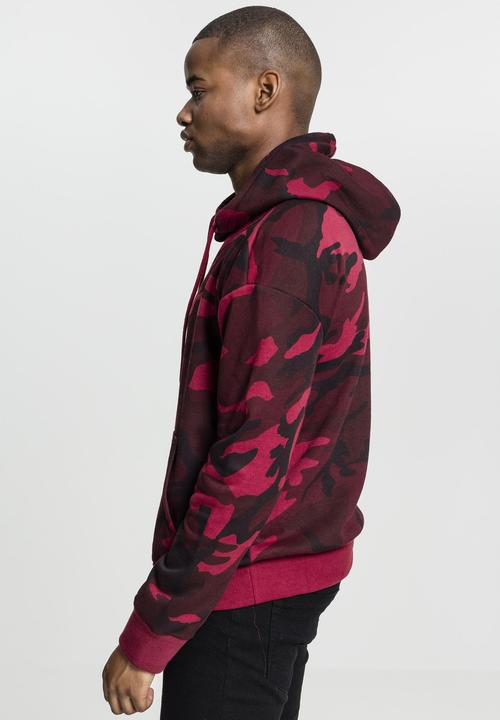 Produktbild Urban Classics High Neck Camo Hoody (S)