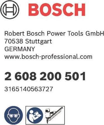Actual product image Bosch Professional Zubehör Countersunk head pin SK64 30G, 1.6 mm, 30 mm, galvanised