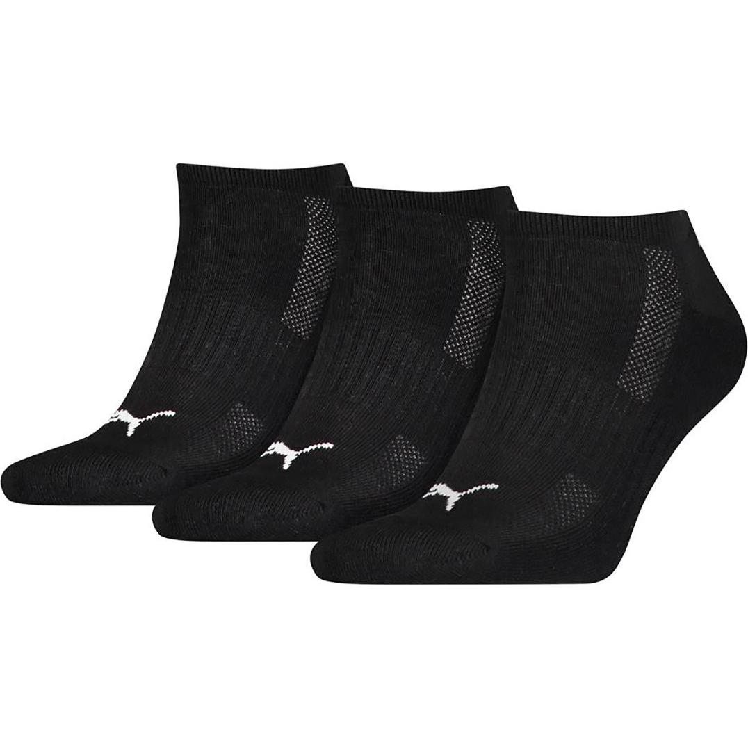 Puma, Herren, Socken, Sneaker Frottee, Schwarz, (3er Pack, 35 - 38)