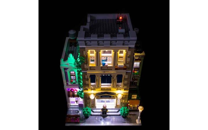 Produktbild Light my bricks LED Licht Set für LEGO Polizeistation