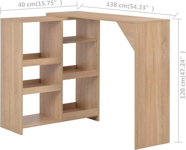 Actual product image vidaXL Odelle (138 x 39 x 110 cm)