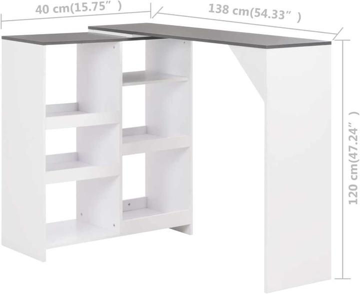 Actual product image vidaXL Odelle (138 x 39 x 110 cm)