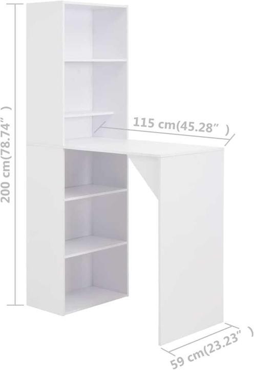 Image du produit VidaXL Alvan (115 x 59 x 200 cm)