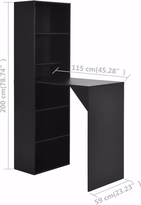 Image du produit VidaXL Alvan (115 x 59 x 200 cm)