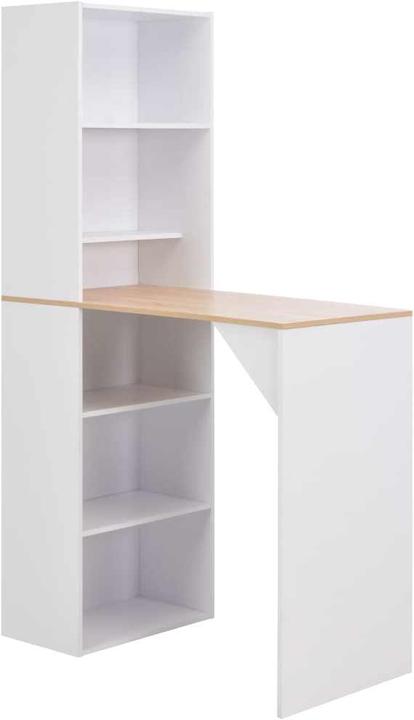 Blanc avec plateau naturel